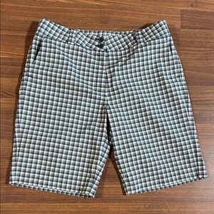 Nike Golf Gray Plaid Shorts